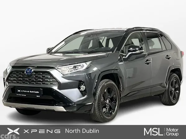 Toyota RAV4 SUV, Petrol Hybrid, 2021, Grey