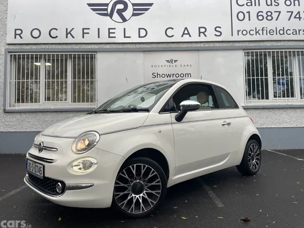 Fiat 500 Hatchback, Petrol, 2018, White