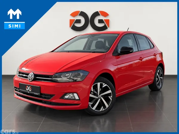 Volkswagen Polo Hatchback, Petrol, 2018, Red