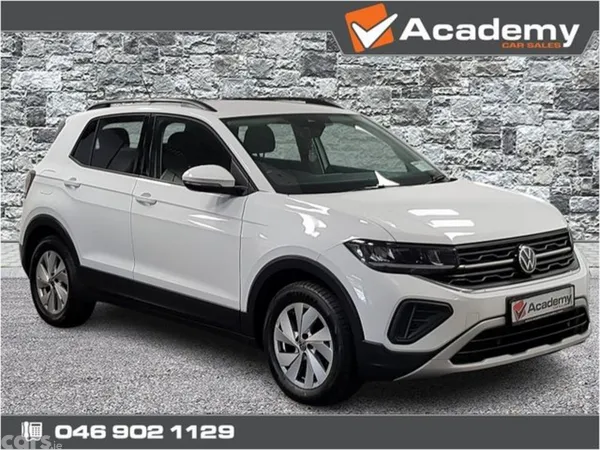 Volkswagen T-Cross Estate, Petrol, 2024, White