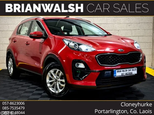 Kia Sportage MPV, Diesel, 2019, Red