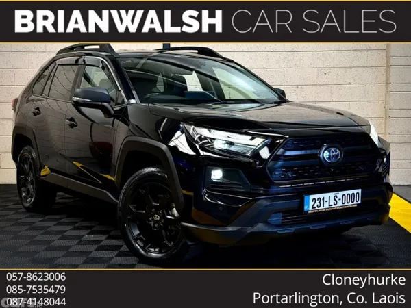 Toyota RAV4 SUV, Petrol Hybrid, 2023, Black