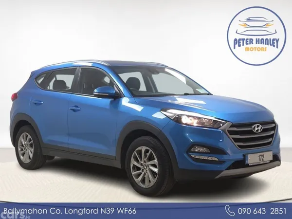 Hyundai Tucson SUV, Diesel, 2017, Blue