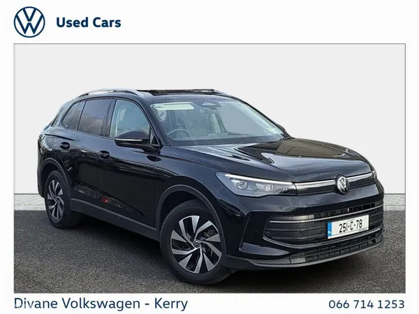 Volkswagen Tiguan SUV, Diesel, 2025, Black