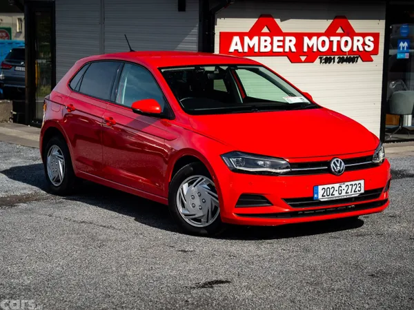 Volkswagen Polo Hatchback, Petrol, 2020, Red