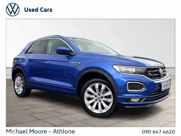 Volkswagen T-Roc SUV, Petrol, 2019, Blue