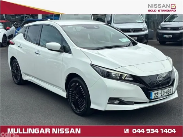 Nissan Leaf Hatchback, Electric, 2022, White
