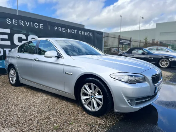 BMW 5-Series Saloon, Diesel, 2013, Silver