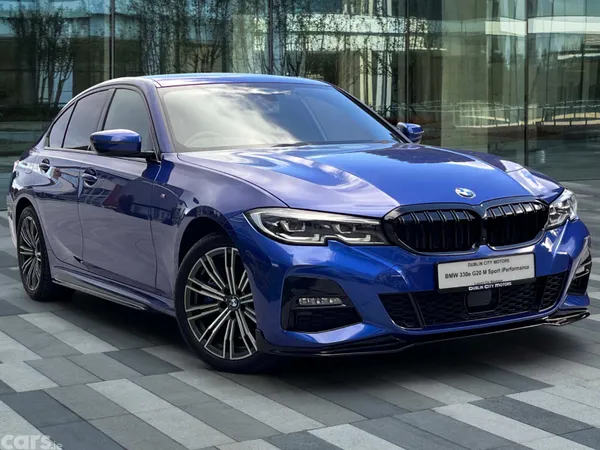 BMW 3-Series Saloon, Petrol Plug-in Hybrid, 2021, Blue