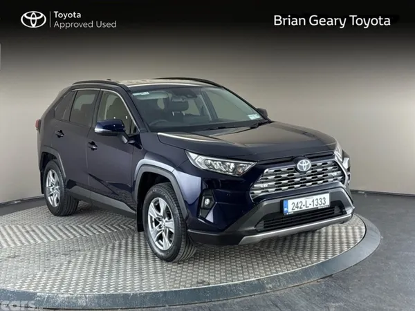 Toyota RAV4 SUV, Petrol Hybrid, 2024, Blue