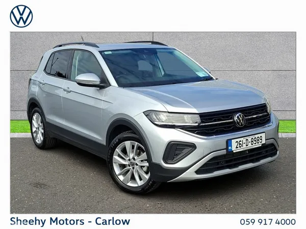 Volkswagen T-Cross SUV, Petrol, 2026, Silver