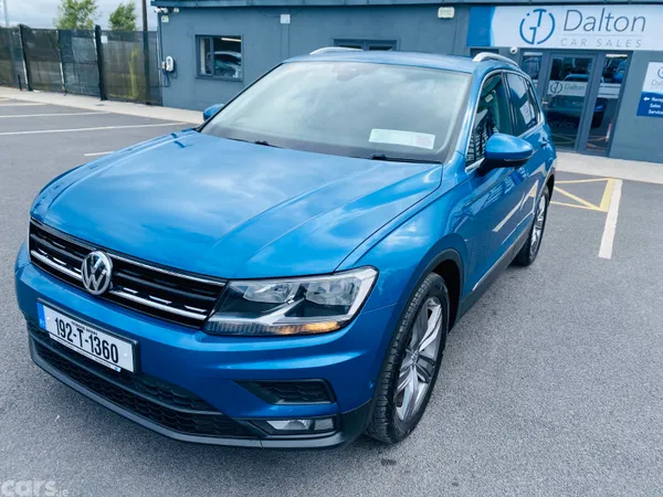 Volkswagen Tiguan SUV, Diesel, 2019, Blue