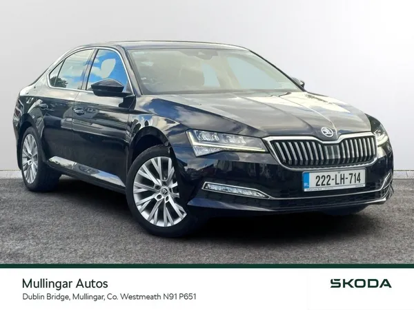 Skoda Superb Saloon, Petrol, 2022, Black