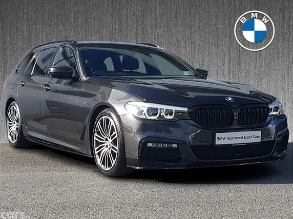 BMW 5-Series Estate, Diesel, 2018, Grey