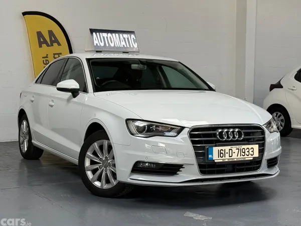 Audi A3 Saloon, Petrol, 2016, White