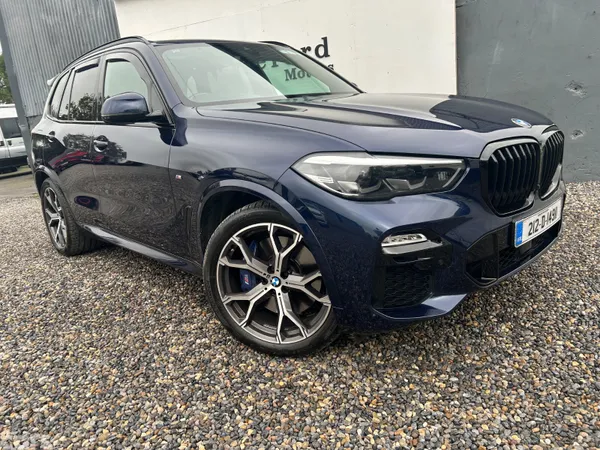 BMW X5 SUV, Petrol Plug-in Hybrid, 2021, Blue