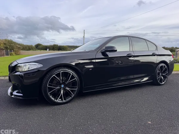 BMW 5-Series Saloon, Diesel, 2015, Black