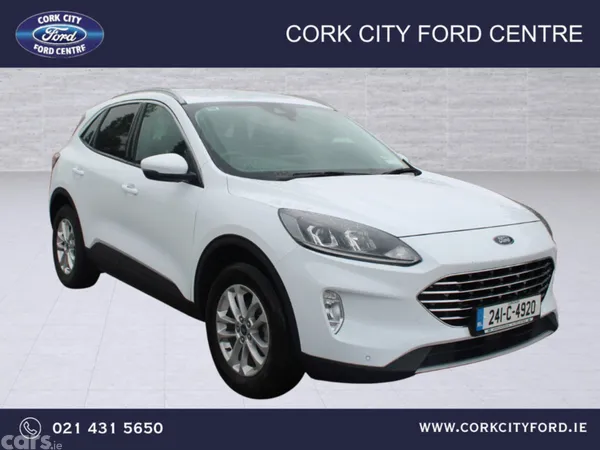 Ford Kuga MPV, Petrol Plug-in Hybrid, 2024, White