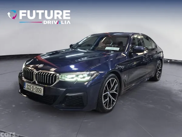 BMW 5-Series Saloon, Diesel, 2022, Blue