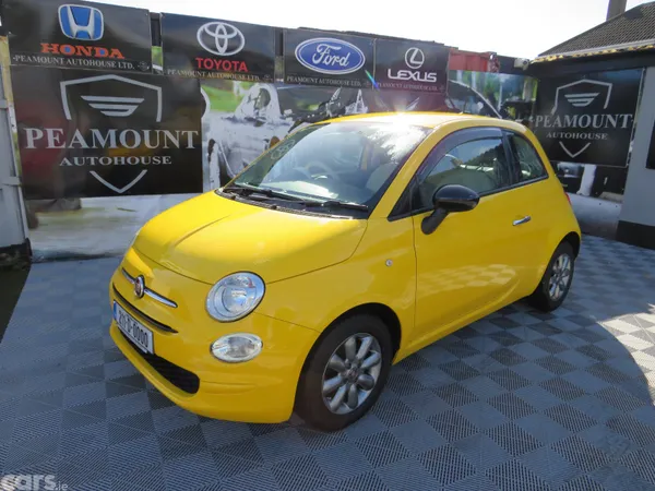 Fiat 500 Hatchback, Petrol, 2021, Yellow