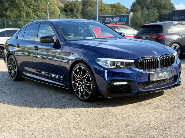 BMW 5-Series Saloon, Diesel, 2019, Blue