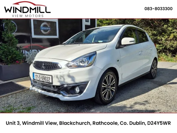 Mitsubishi Mirage Hatchback, Petrol, 2017, White