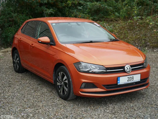 Volkswagen Polo Hatchback, Petrol, 2019, Orange