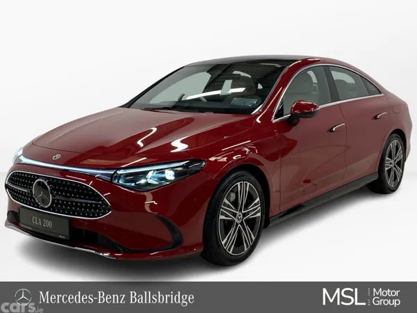 Mercedes-Benz CLA Saloon, Petrol, 2026, Red