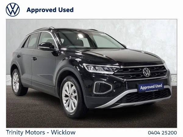 Volkswagen T-Roc SUV, Petrol, 2026, Black