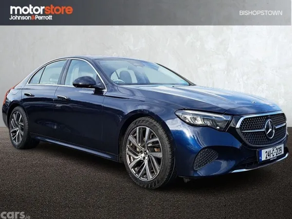 Mercedes-Benz E-Class Saloon, Diesel Hybrid, 2024, Blue