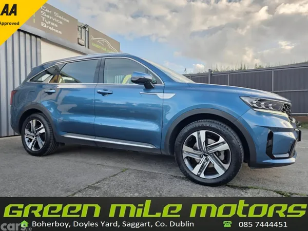 Kia Sorento SUV, Petrol Plug-in Hybrid, 2023, Blue