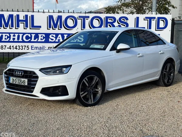 Audi A4 Saloon, Diesel, 2021, White