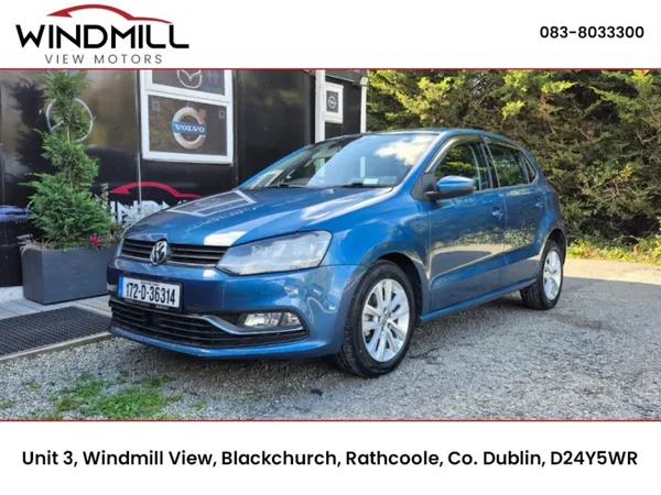 Volkswagen Polo Hatchback, Petrol, 2017, Blue