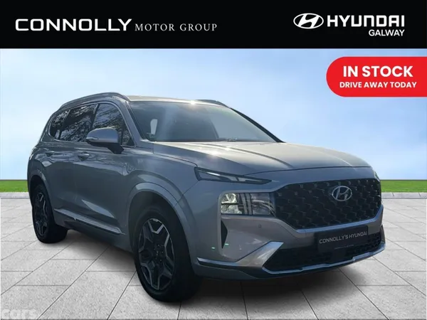 Hyundai Santa Fe SUV, Petrol Plug-in Hybrid, 2022, Grey