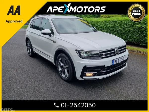 Volkswagen Tiguan SUV, Diesel, 2019, White