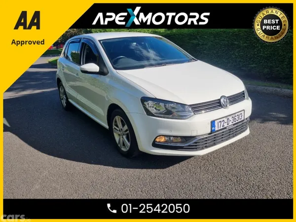 Volkswagen Polo Hatchback, Petrol, 2017, White