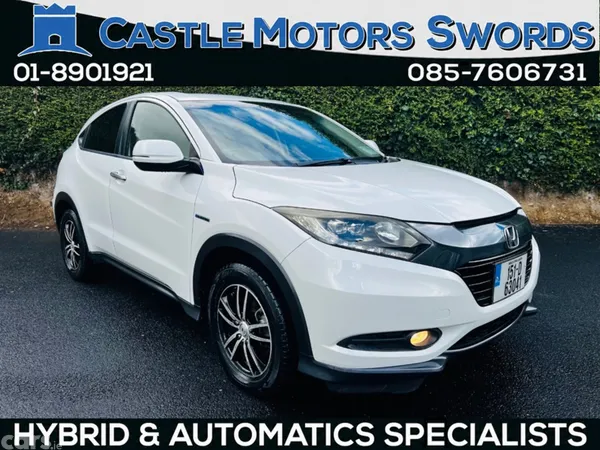 Honda Vezel Estate, Petrol Hybrid, 2015, White
