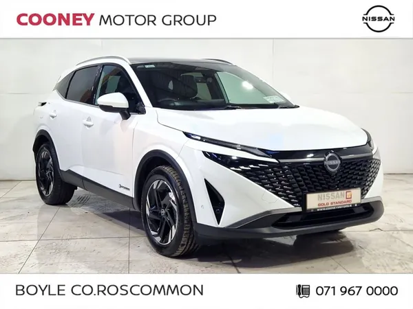 Nissan Qashqai MPV, Petrol Hybrid, 2026, White