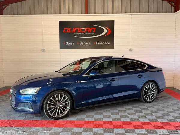 Audi A5 Hatchback, Diesel, 2018, Blue