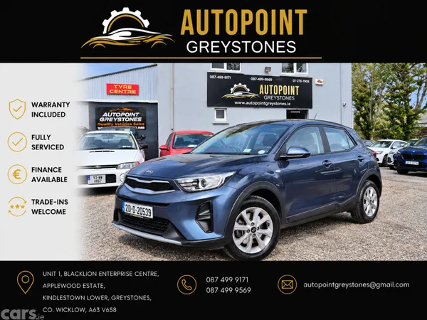 Kia Stonic SUV, Petrol, 2020, Blue