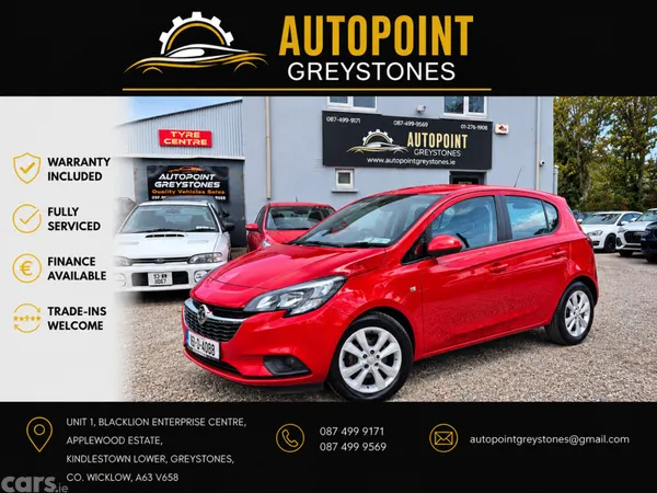 Opel Corsa Hatchback, Petrol, 2019, Red