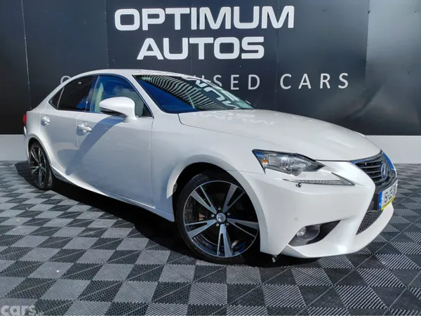 Lexus IS Saloon, Petrol Hybrid, 2015, White