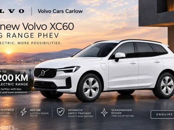 Volvo XC60 SUV, Petrol Plug-in Hybrid, 2027, White
