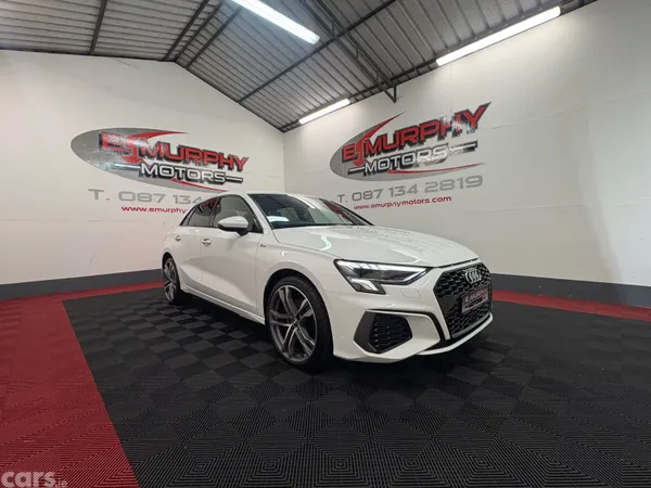 Audi A3 Hatchback, Petrol Hybrid, 2023, White