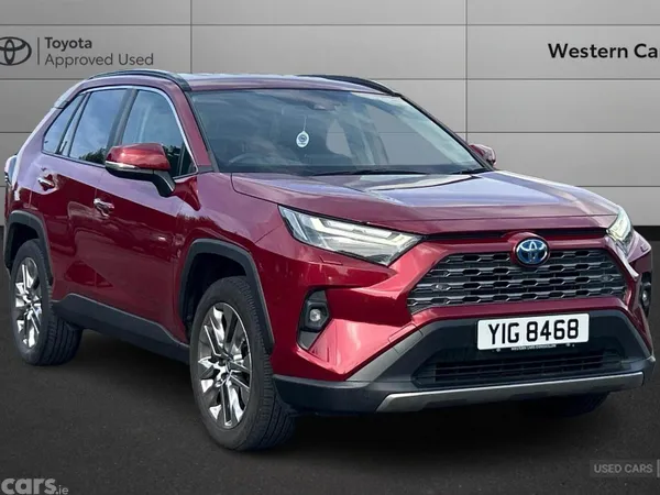 Toyota RAV4 , Petrol Hybrid, 2022, Red
