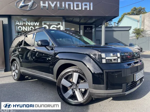 Hyundai Santa Fe Estate, Petrol Plug-in Hybrid, 2025, Black