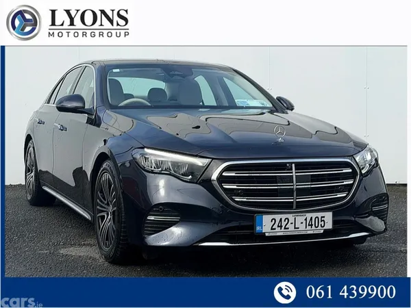 Mercedes-Benz E-Class Saloon, Diesel Hybrid, 2024, Blue