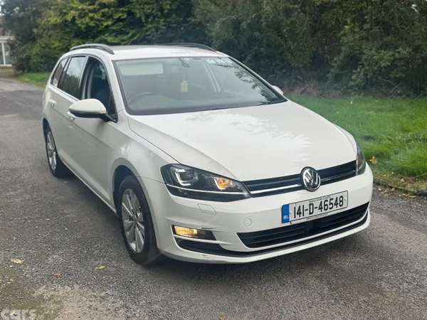 Volkswagen Golf Estate, Petrol, 2014, White