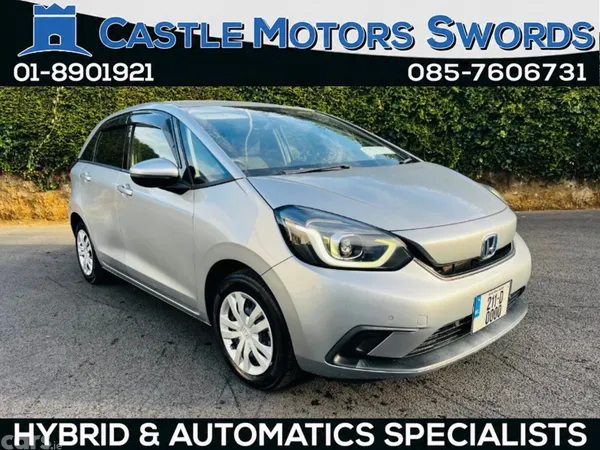 Honda Fit Hatchback, Petrol Hybrid, 2021, Silver