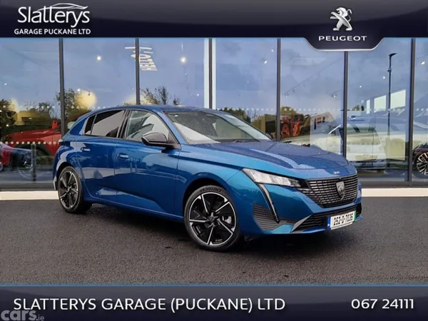 Peugeot 308 Hatchback, Electric, 2025, Blue